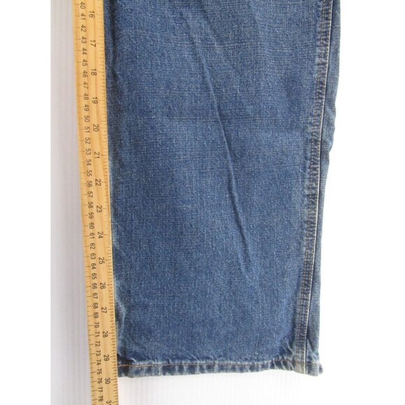 VINTAGE Ralph Lauren Polo Jeans 34X30 Carpenter C-5 Baggy Skater 90s * - Picture 5 of 14